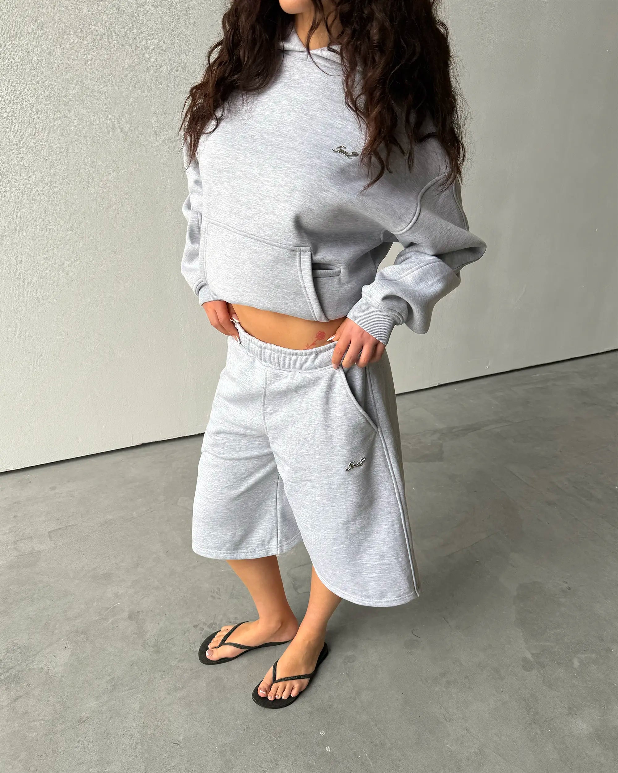 Champ Grey Sweatshorts - 5mc2™