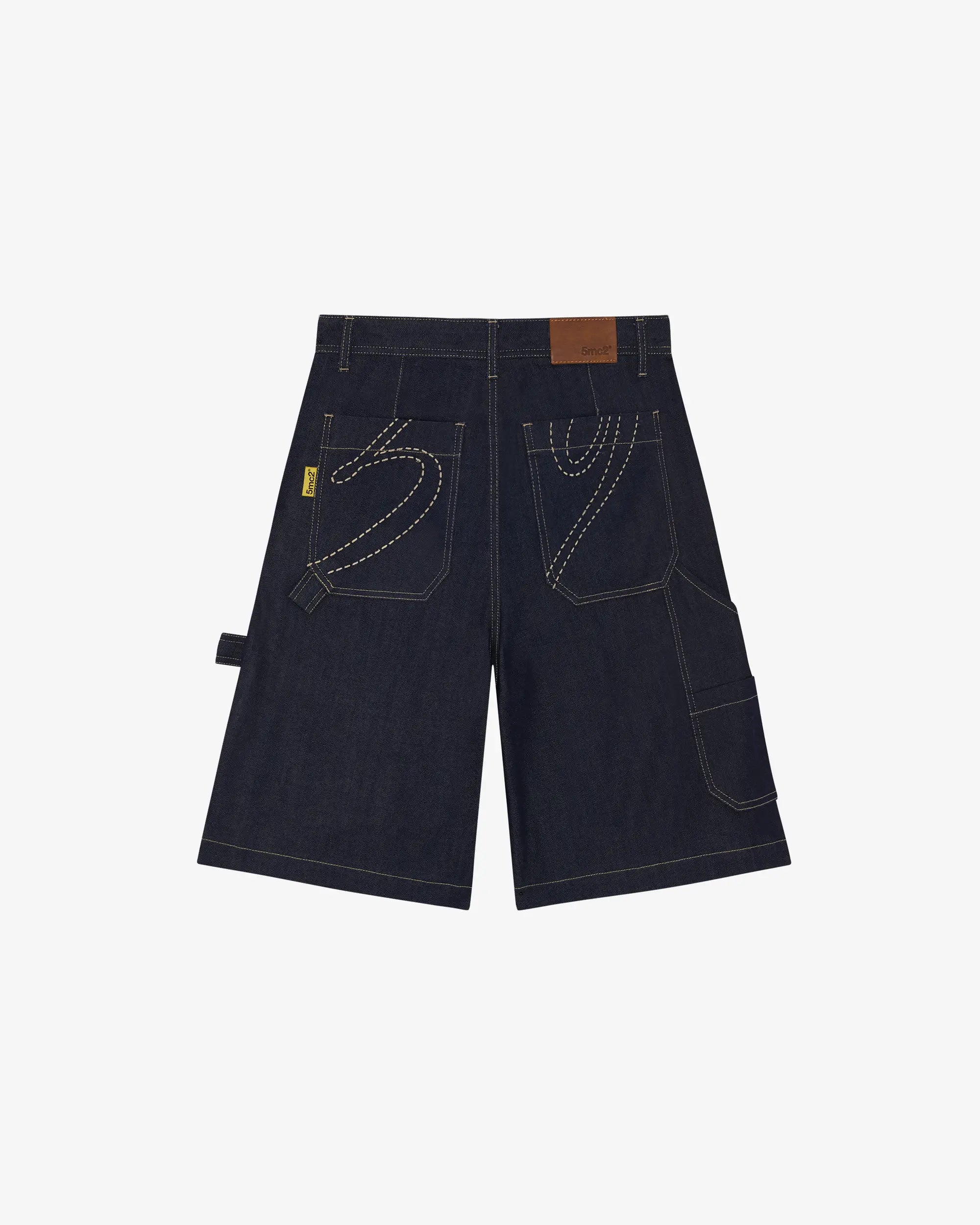 Indigo Raw Carpenter Shorts