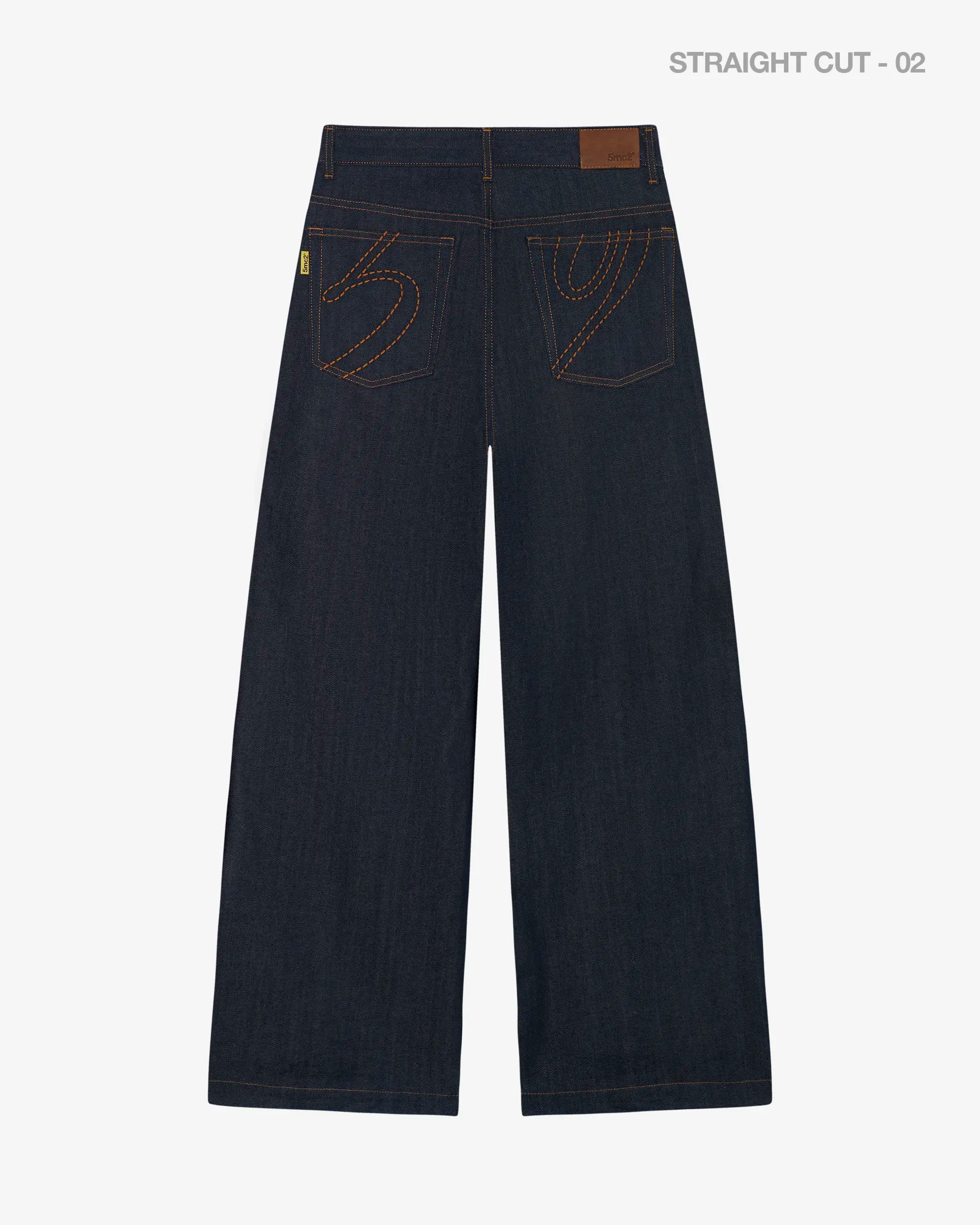 Double Pleated Denim