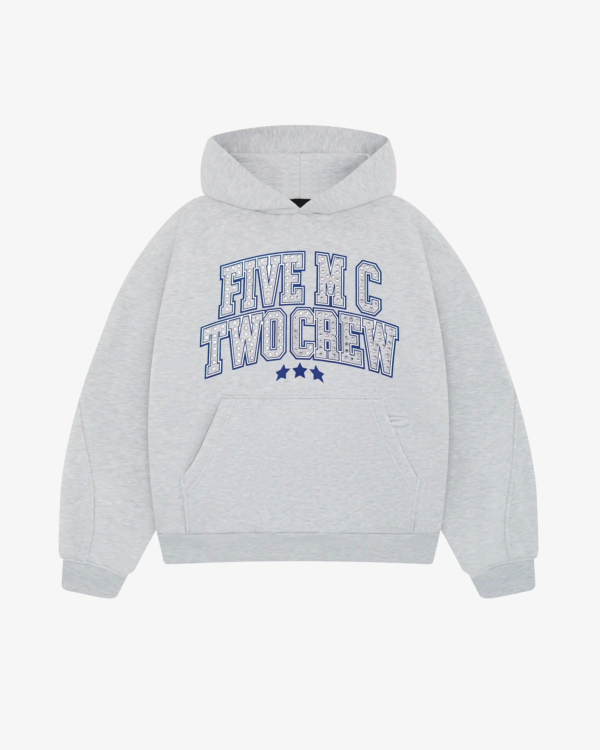 Heather Grey Crew Hoodie
