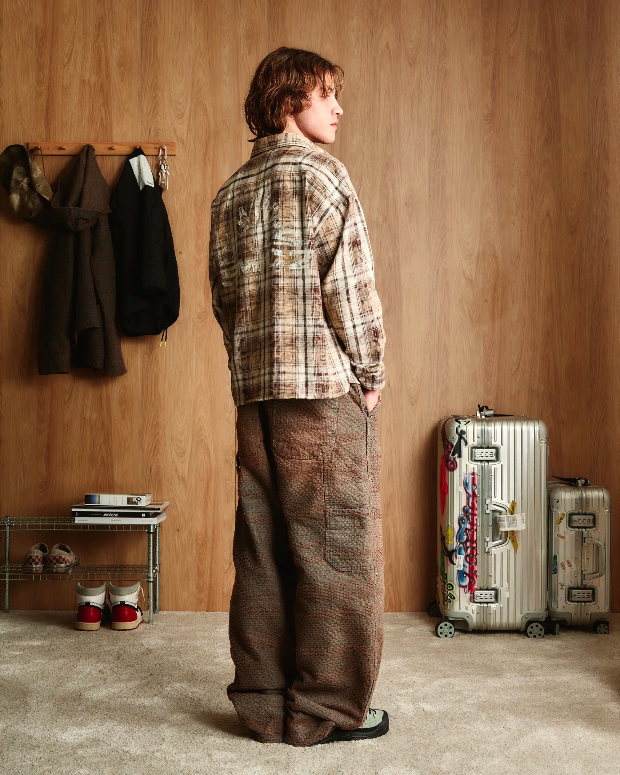 Aged Nara Double Knee Carpenter Pant