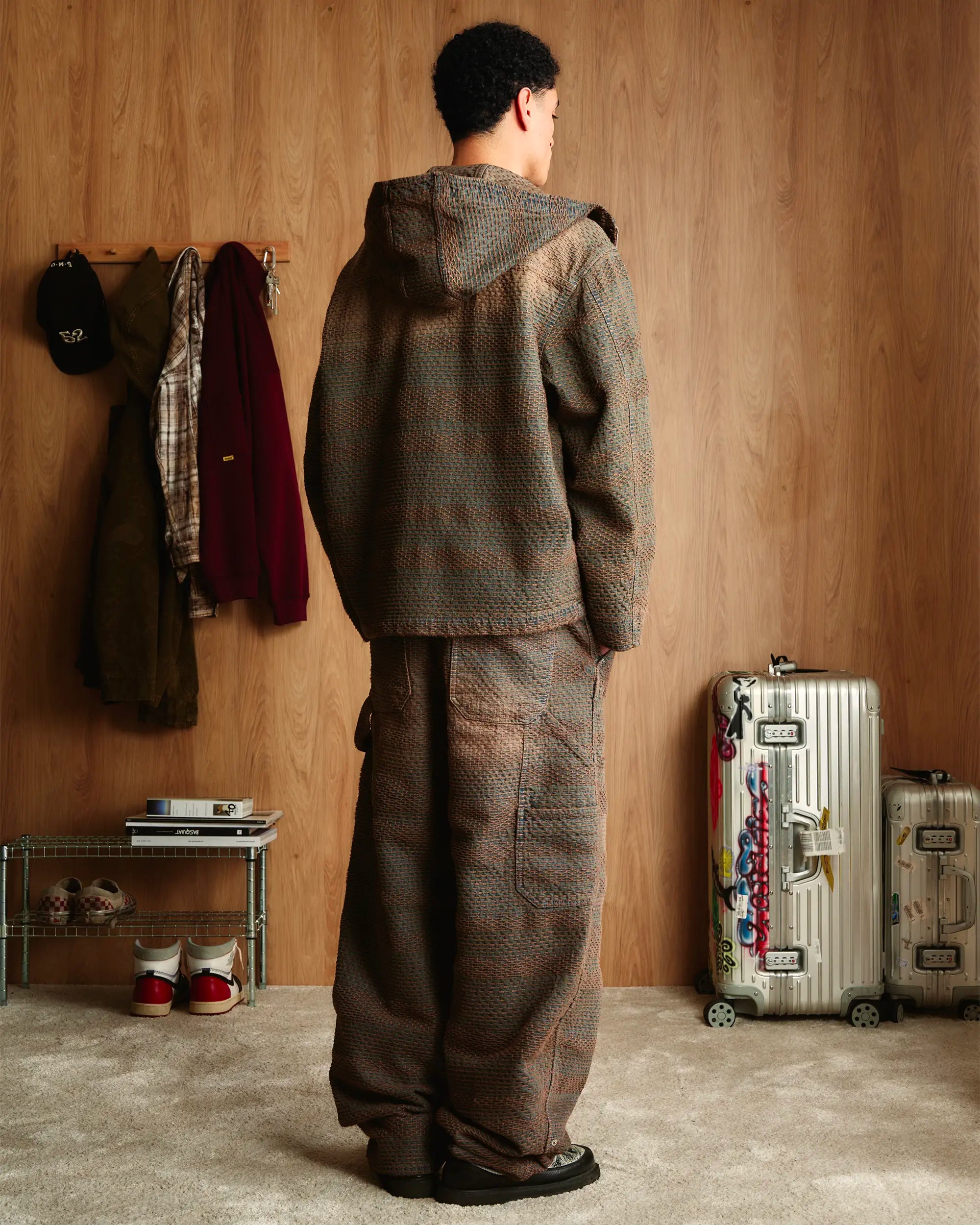 Aged Nara Double Knee Carpenter Pant