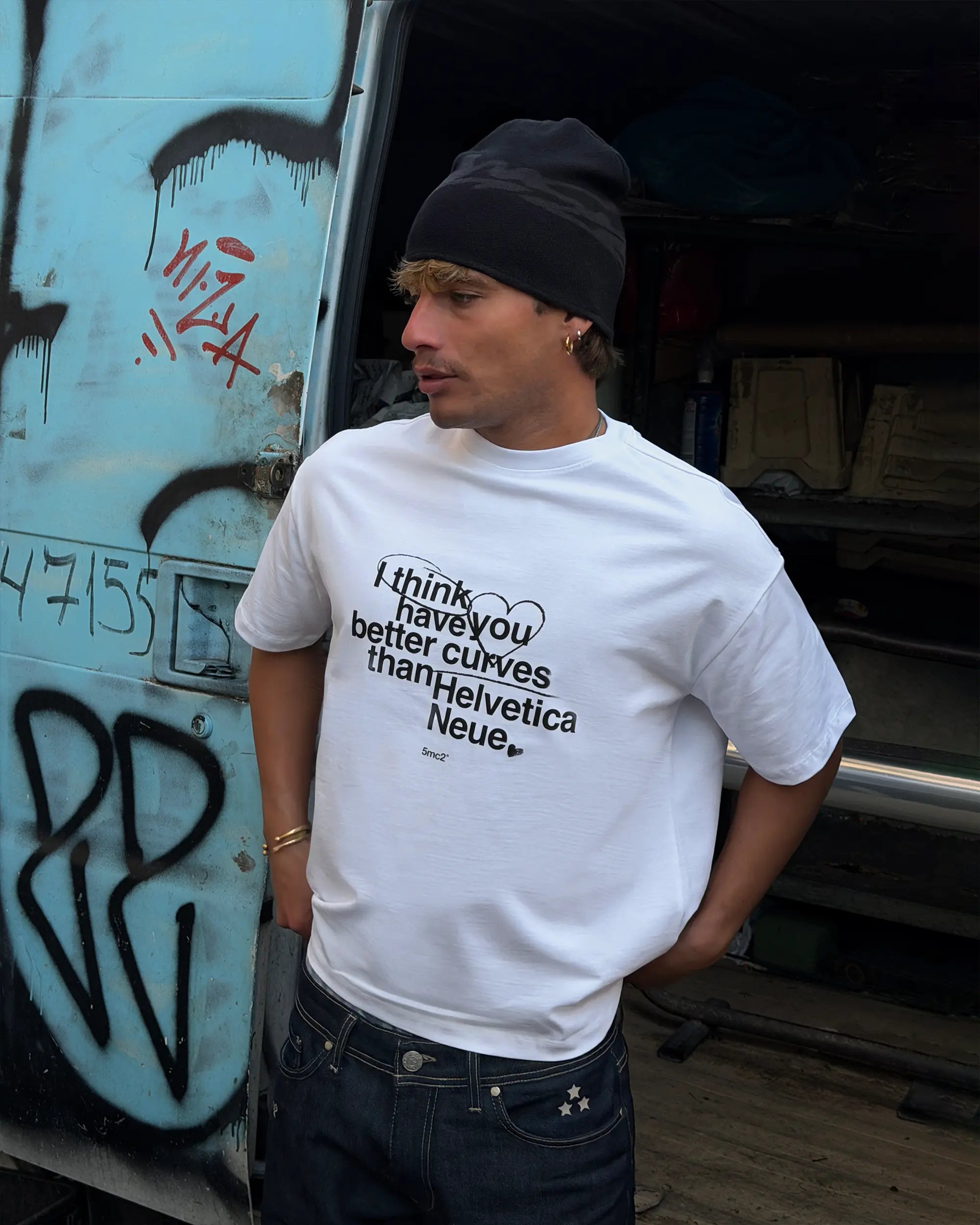 Helvetica Tee - 5mc2™
