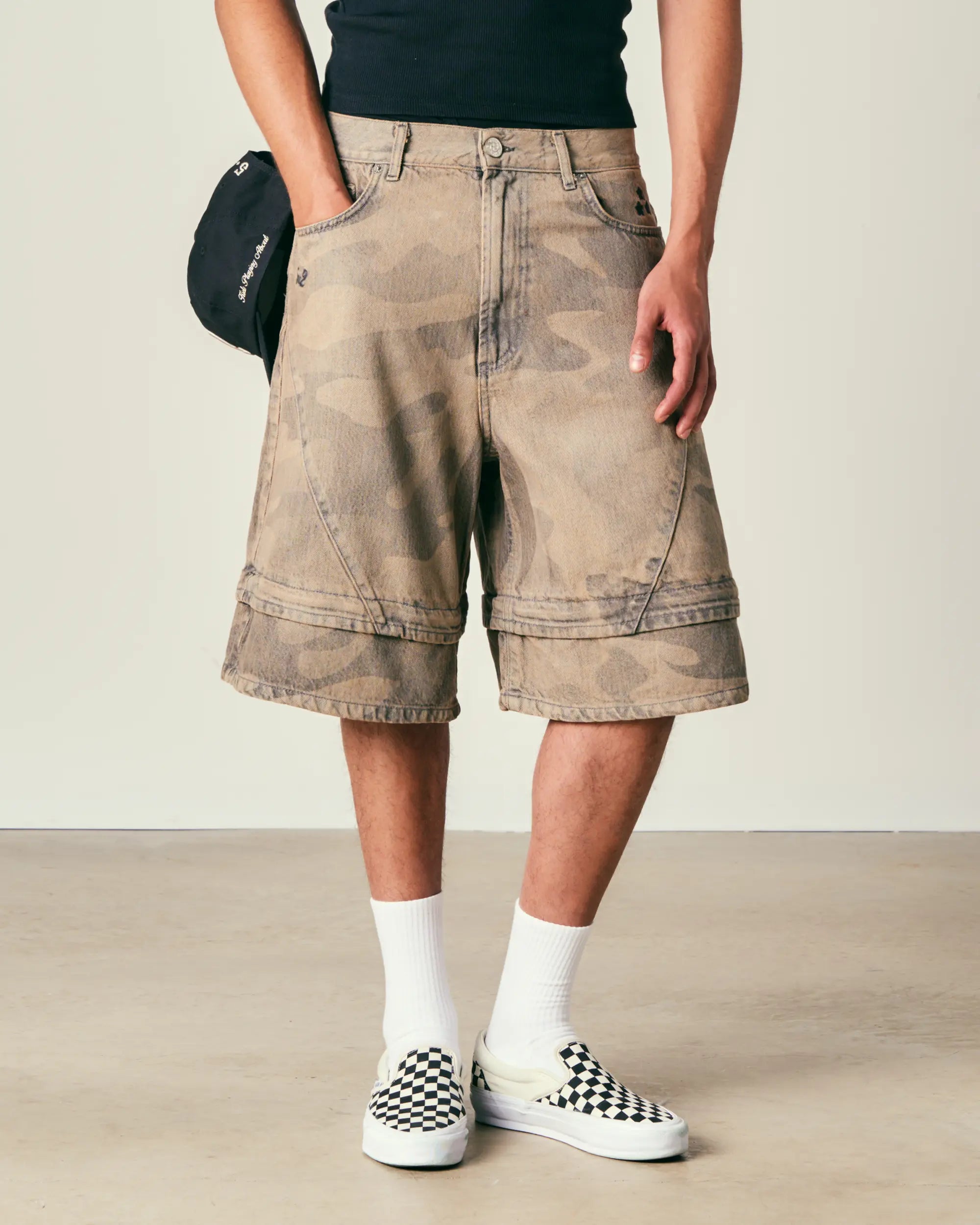 Sahara Camo DB Jorts