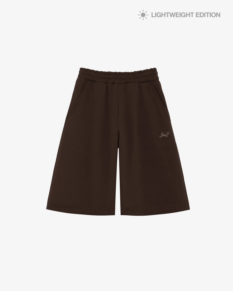 Choco Brown Sweatshorts