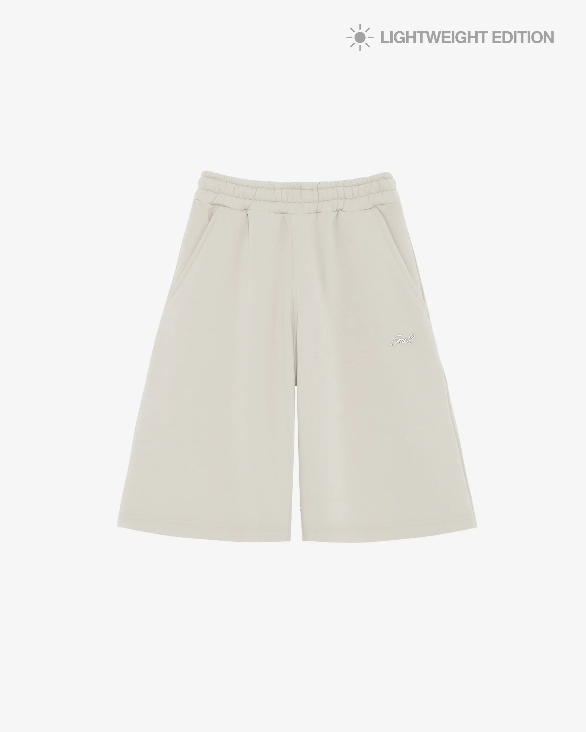 Cloud White Sweatshorts - 5mc2™