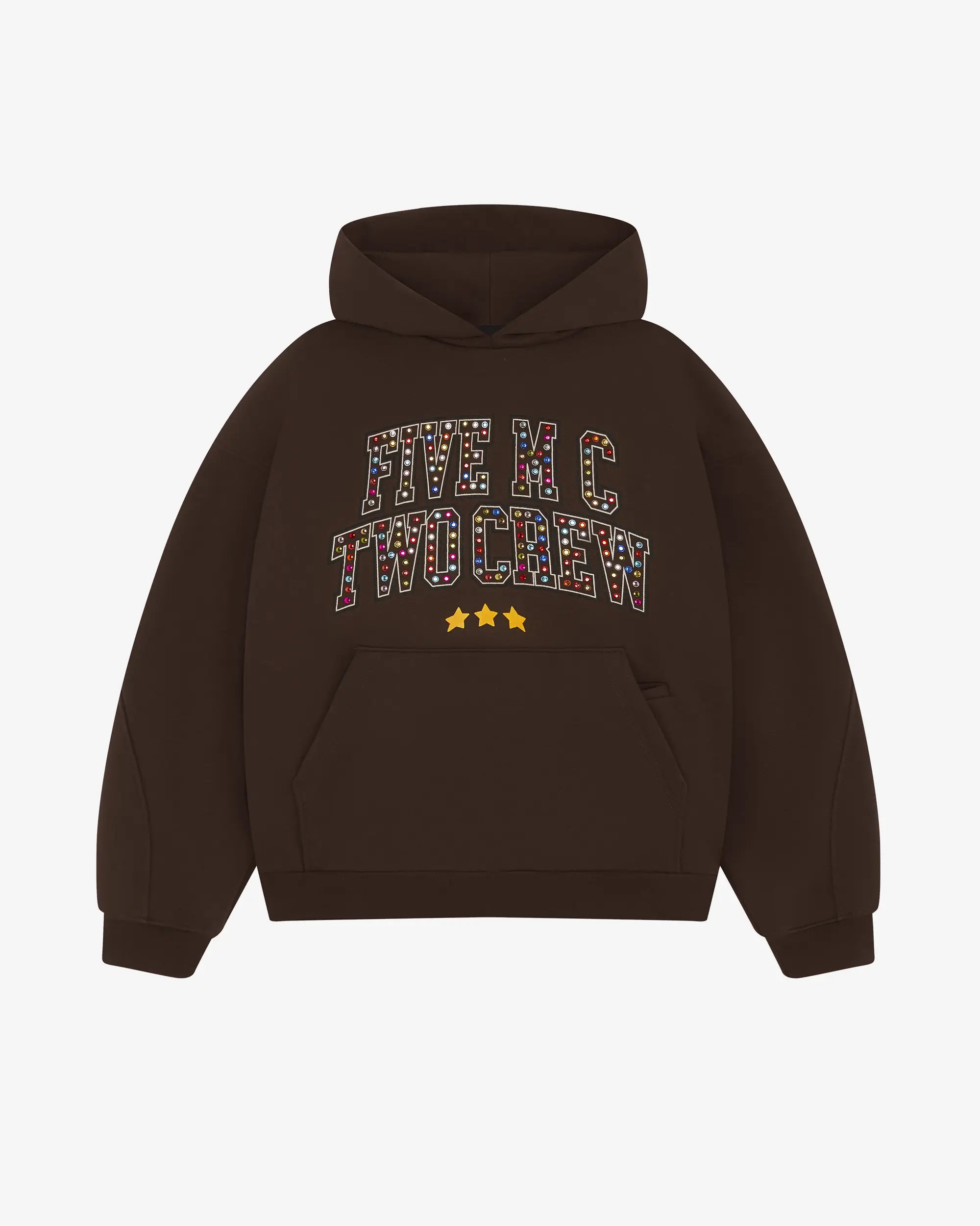 Choco Brown Crew Hoodie