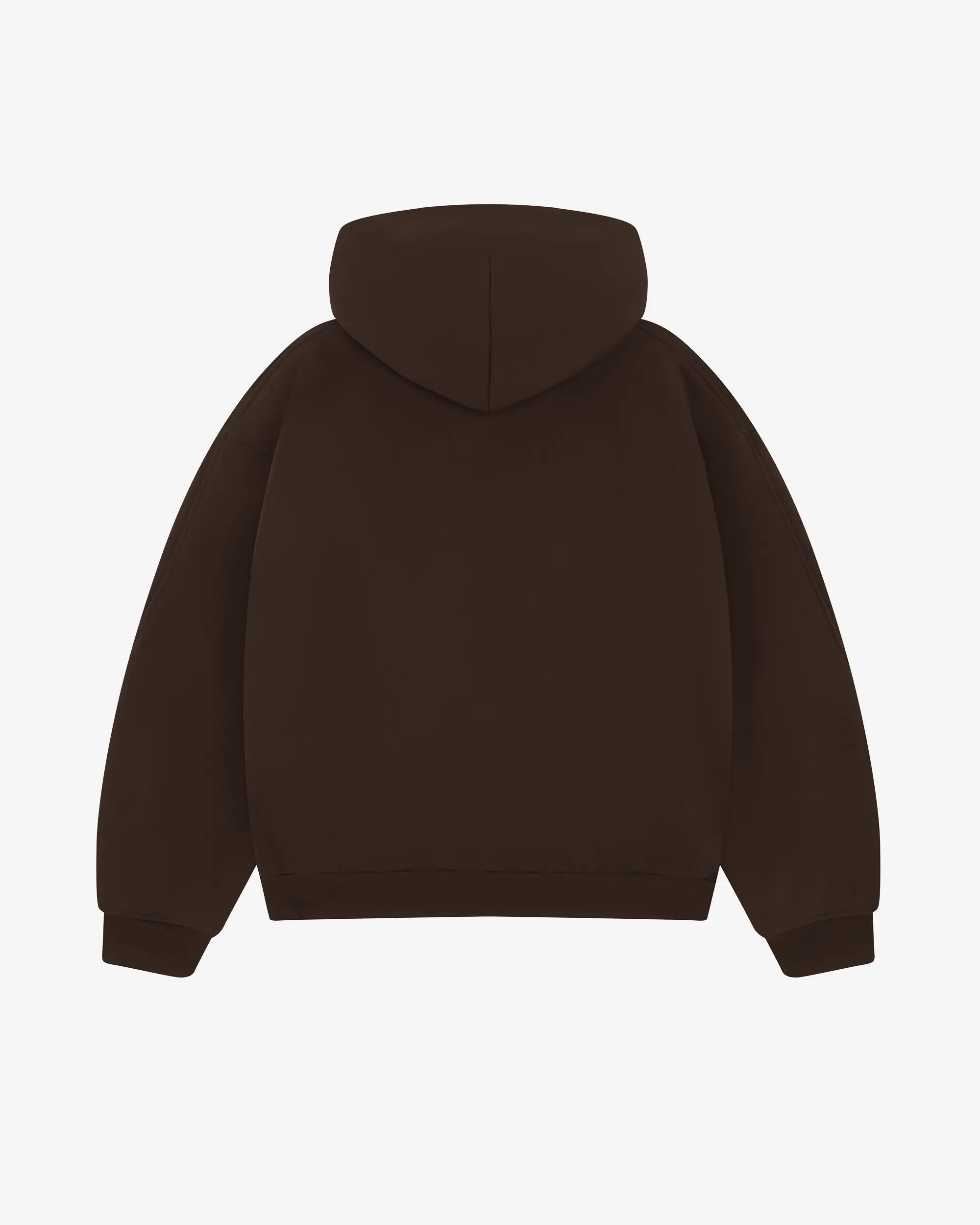 Choco Brown Crew Hoodie