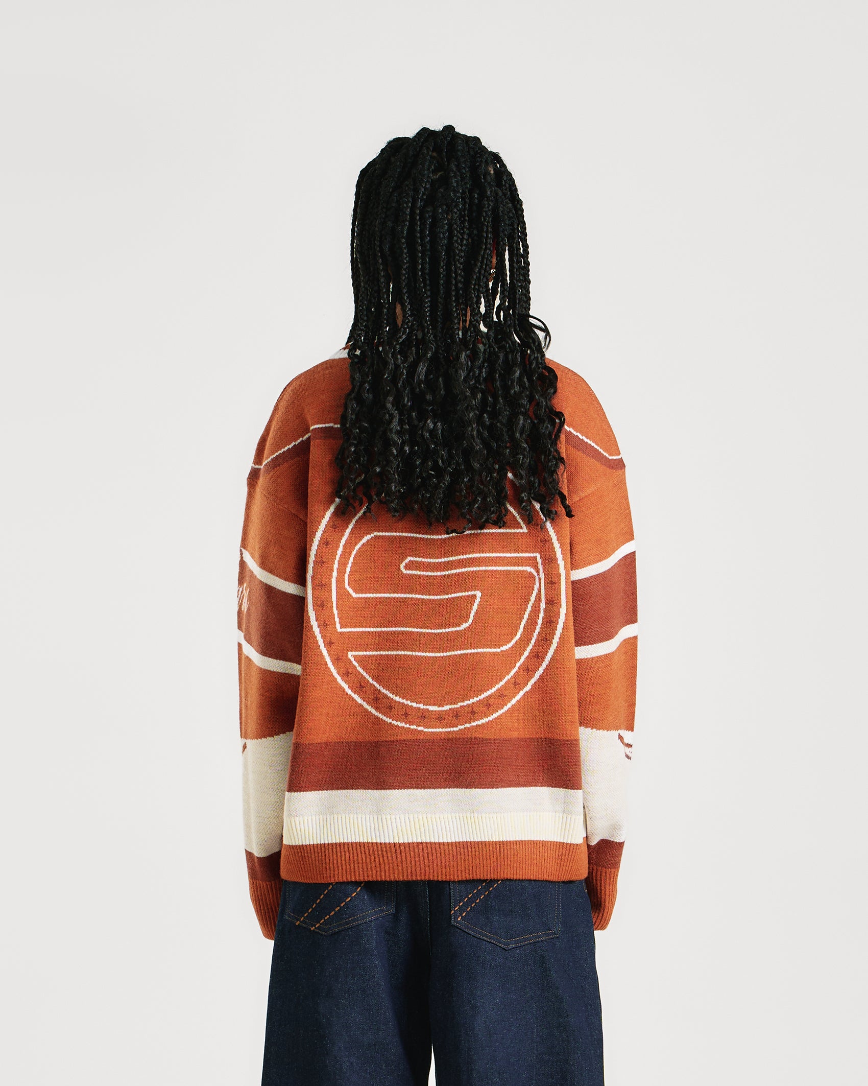 Tiger Orange 52 Knit