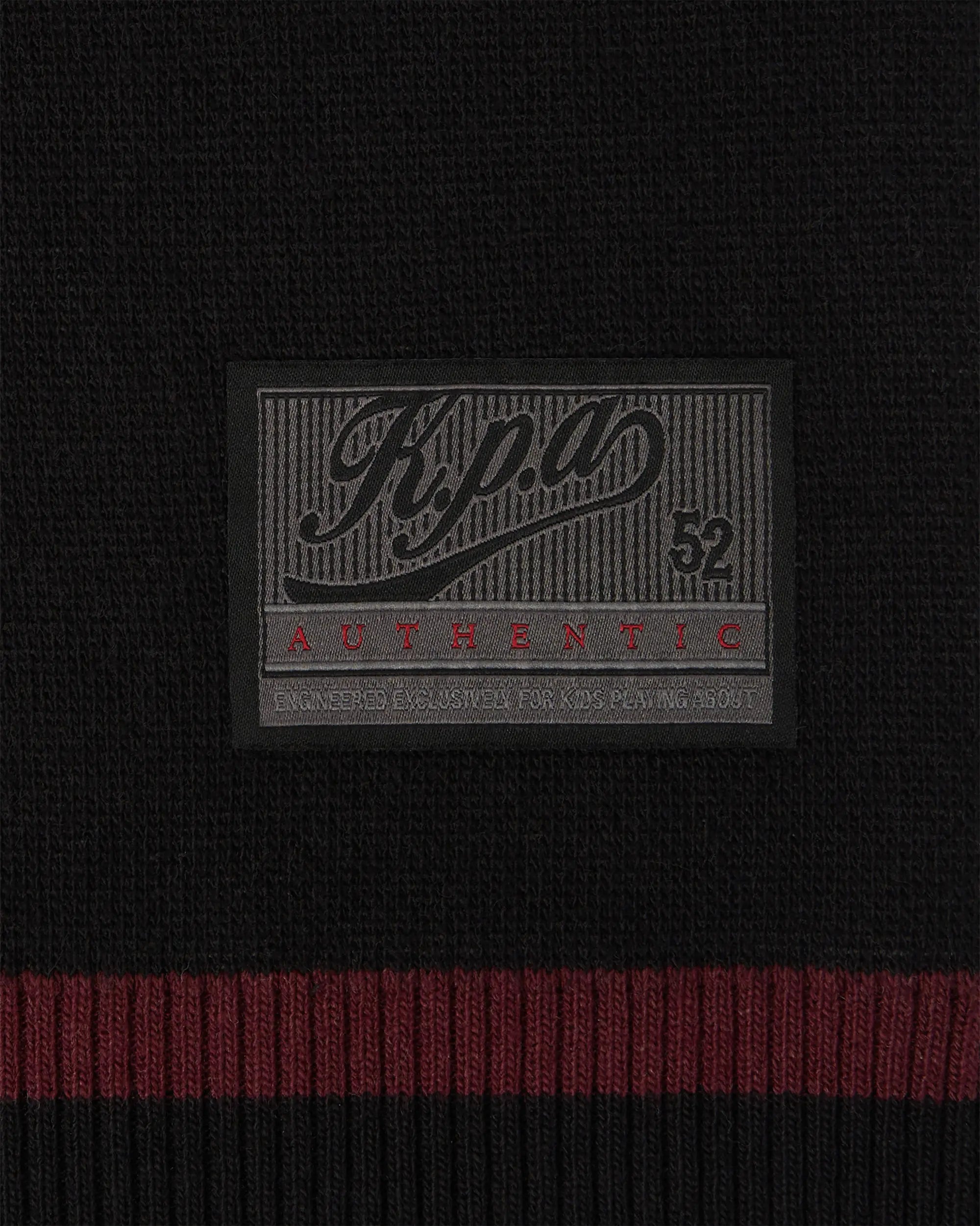 Pitch Black K.P.A. Knit Jersey