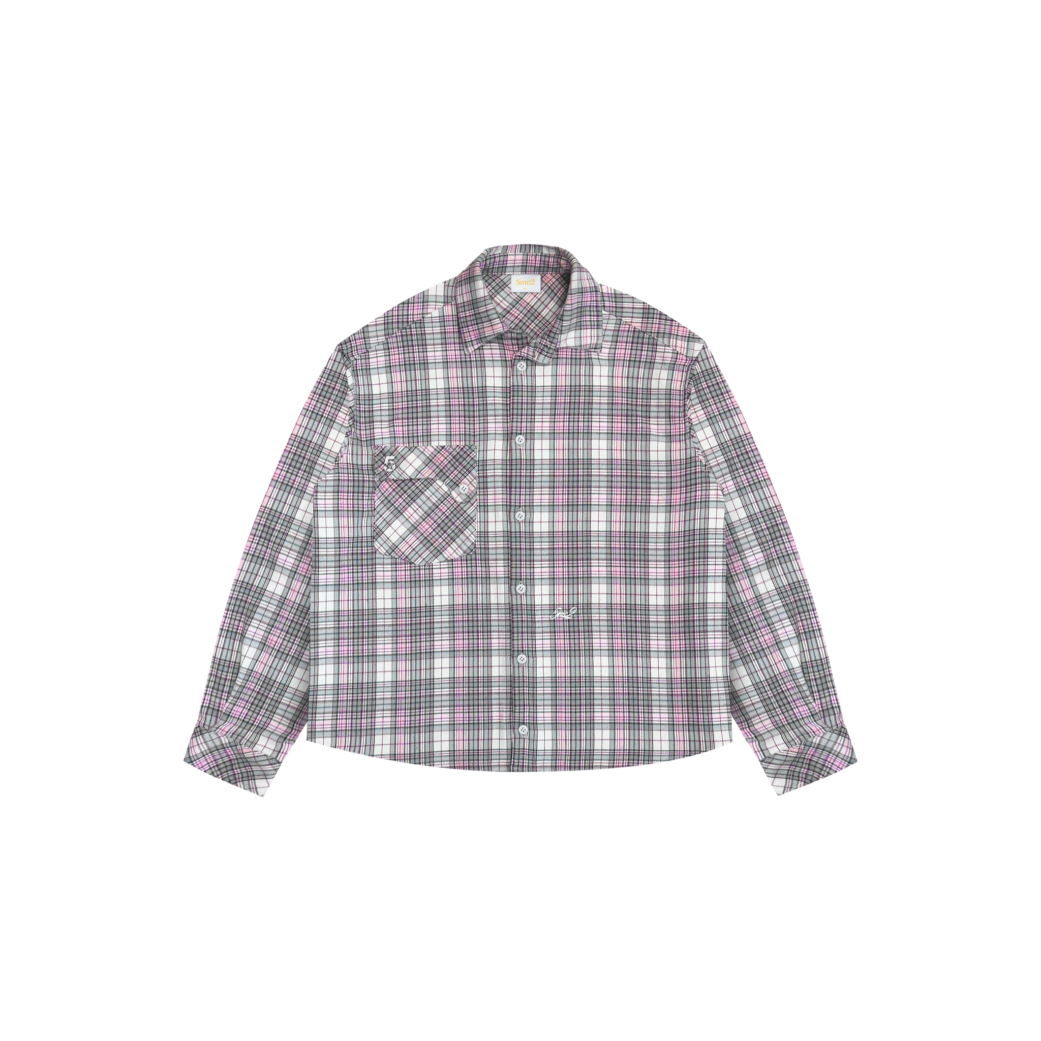 Baby Pink Check K.P.A Shirt - 5mc2™