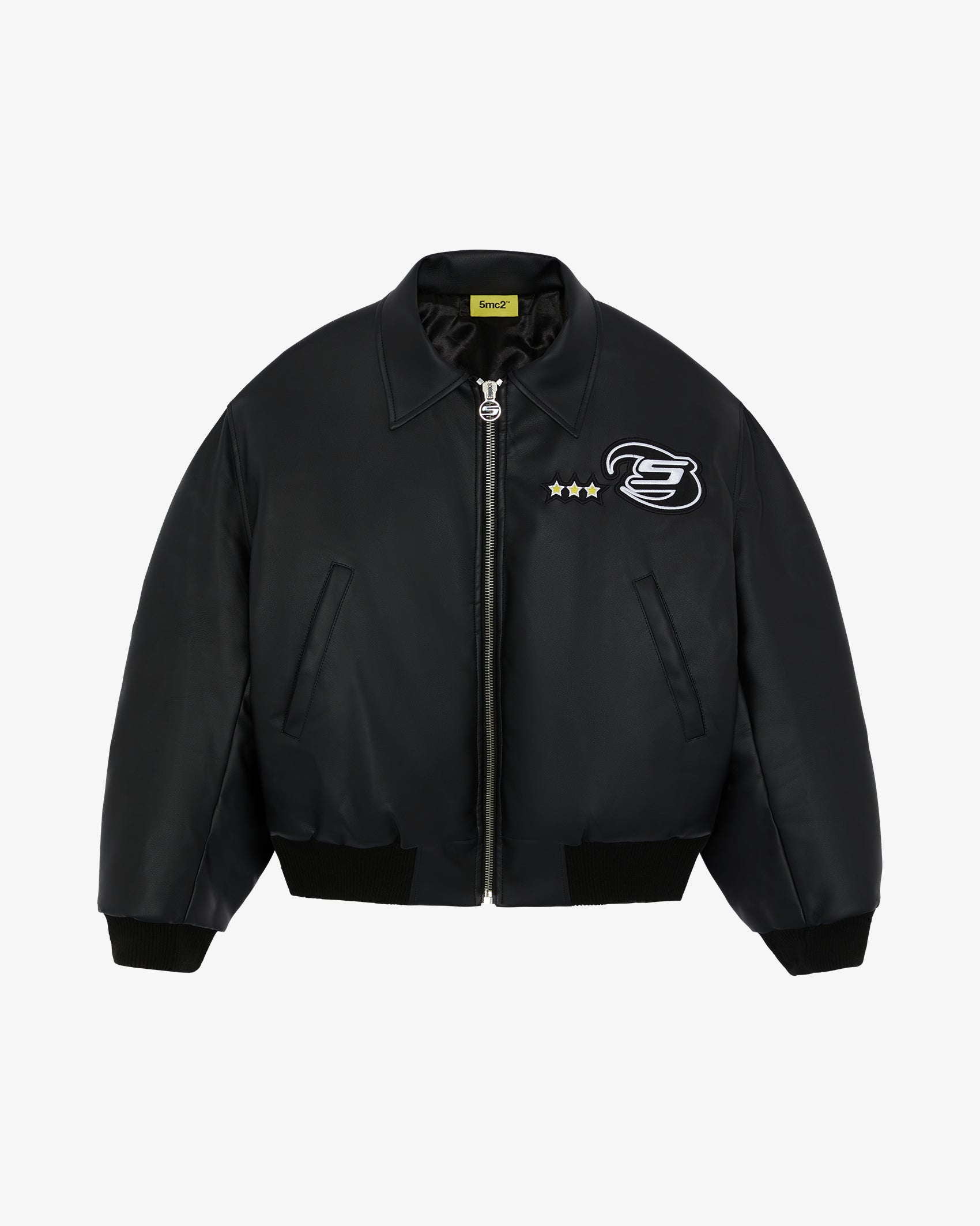 Carbon Black Aviator Jacket