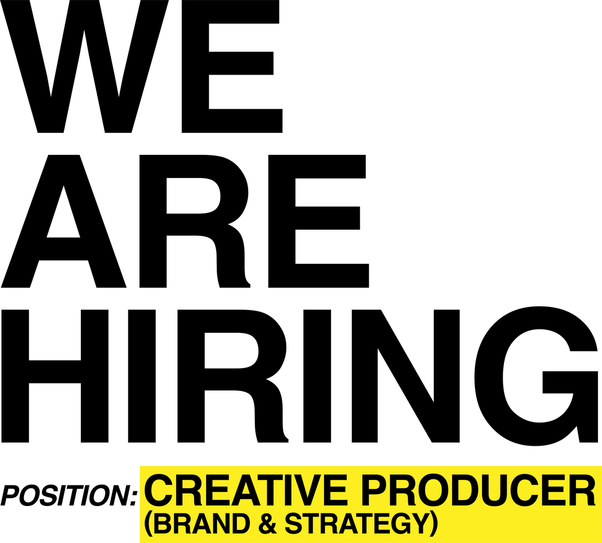 CREATIVE PRODUCER