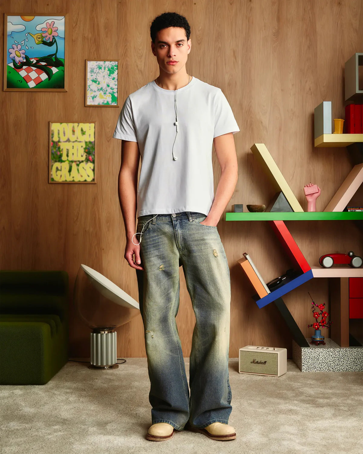 Bootcut Denim Pants - 5mc2™