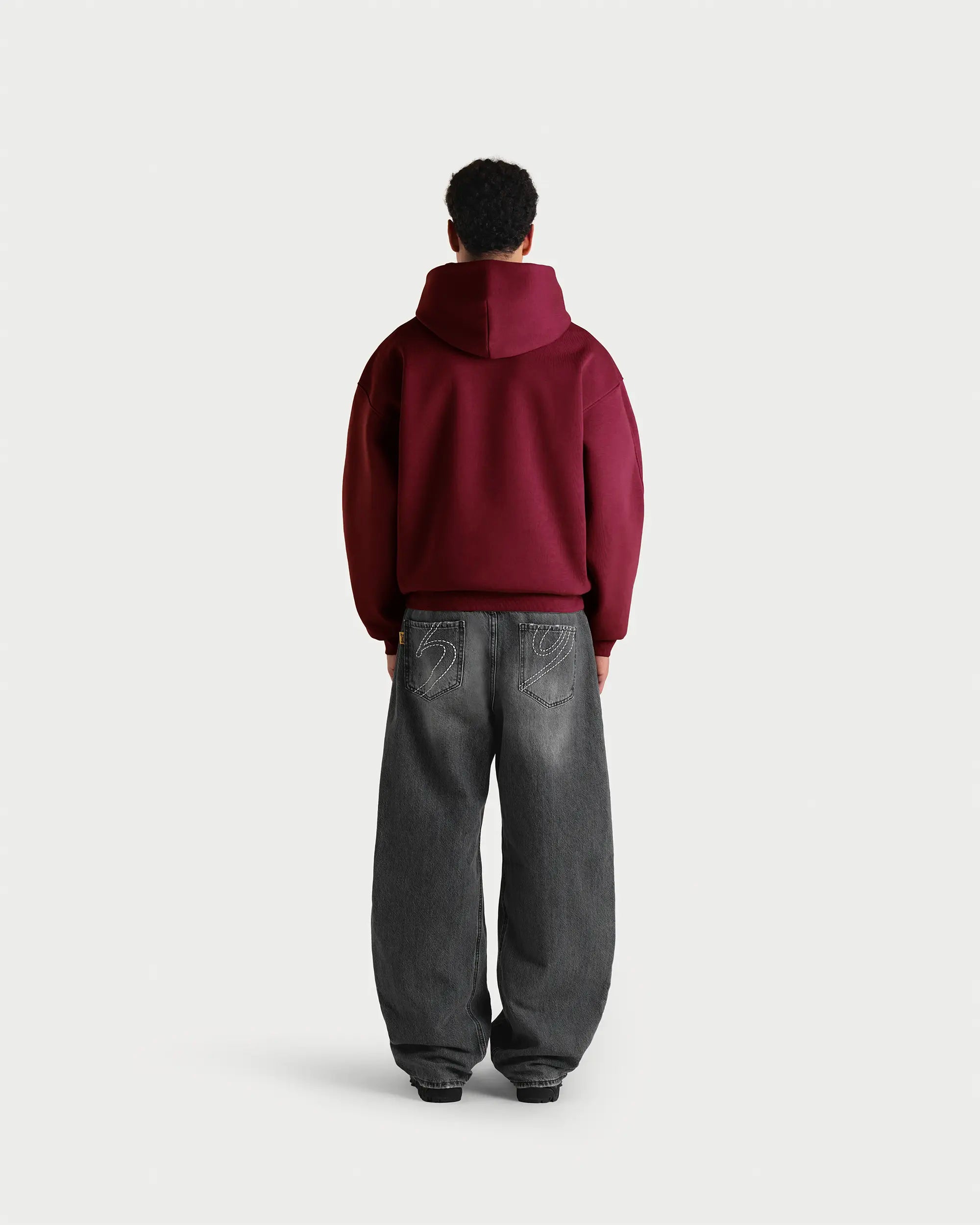 Bordeaux Crew Hoodie