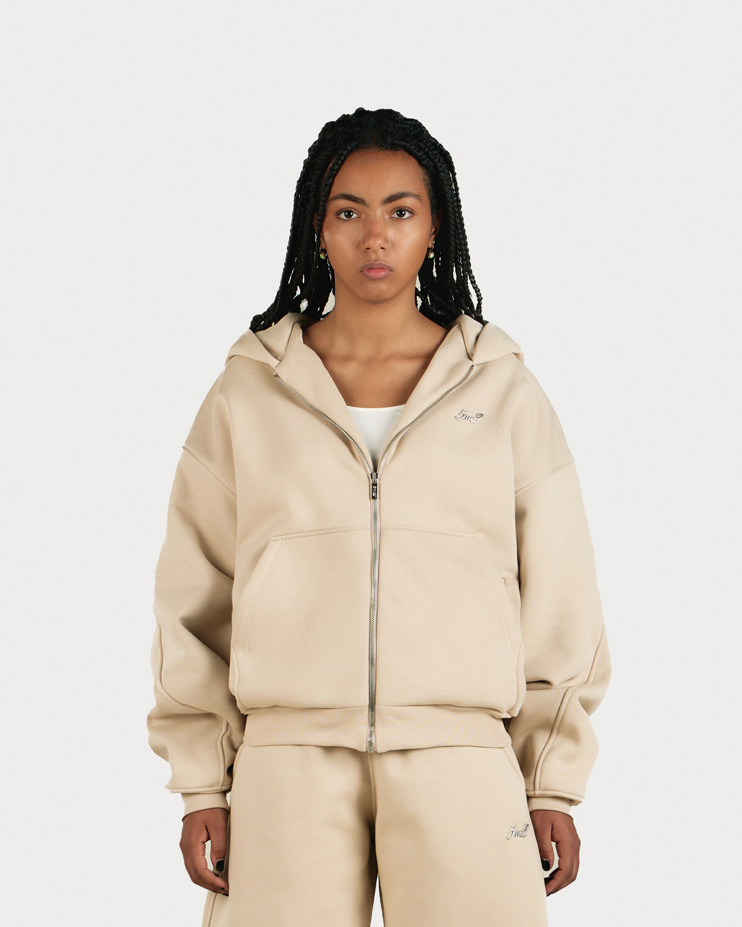 Golden Dune Zip Hoodie