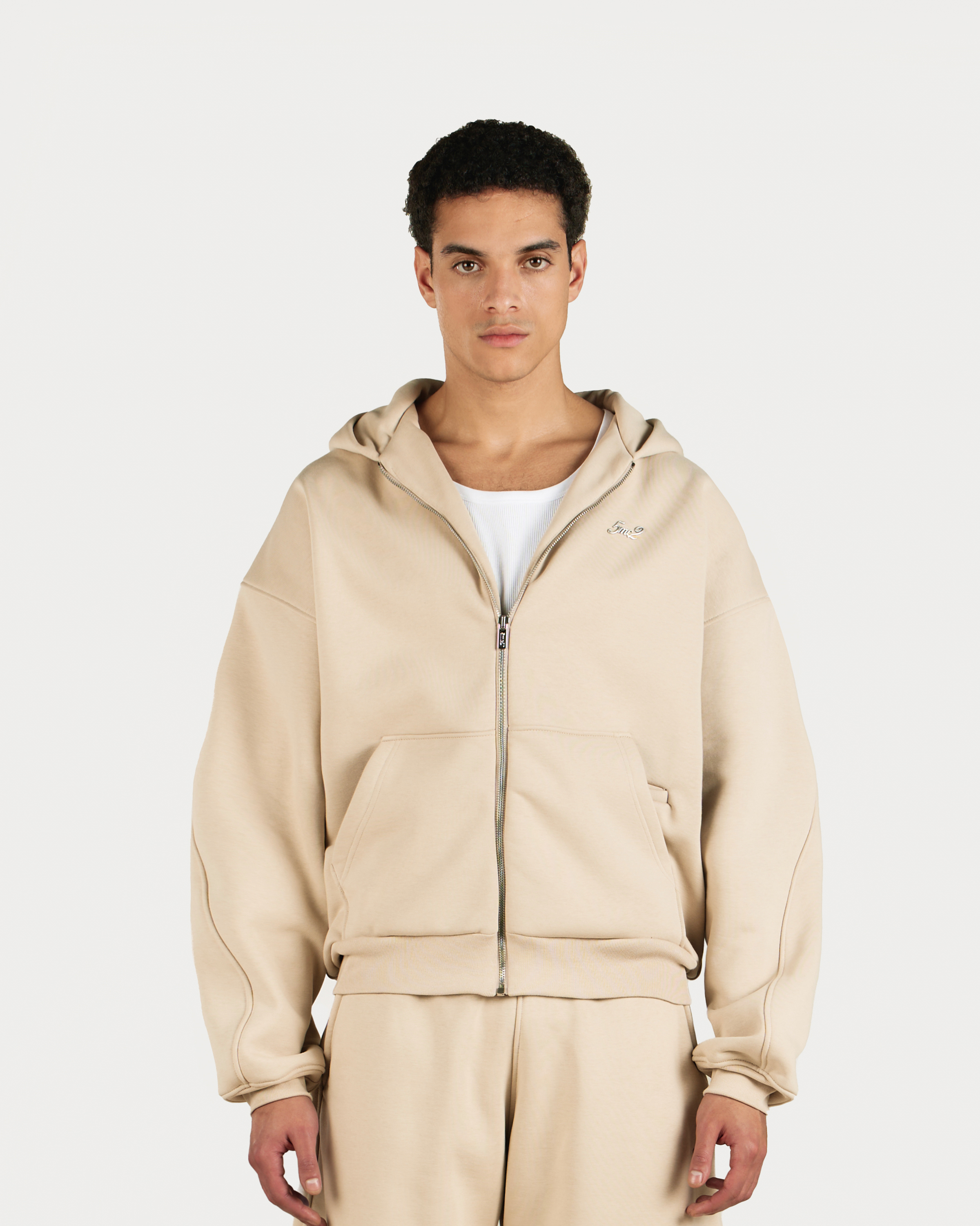 Golden Dune Zip Hoodie