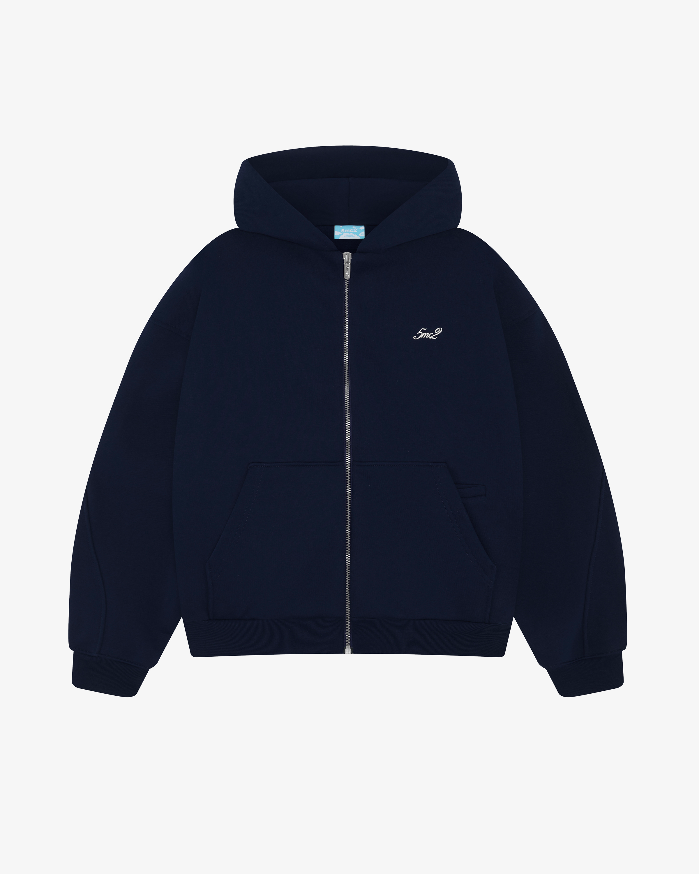 Midnight Blue Zip Hoodie