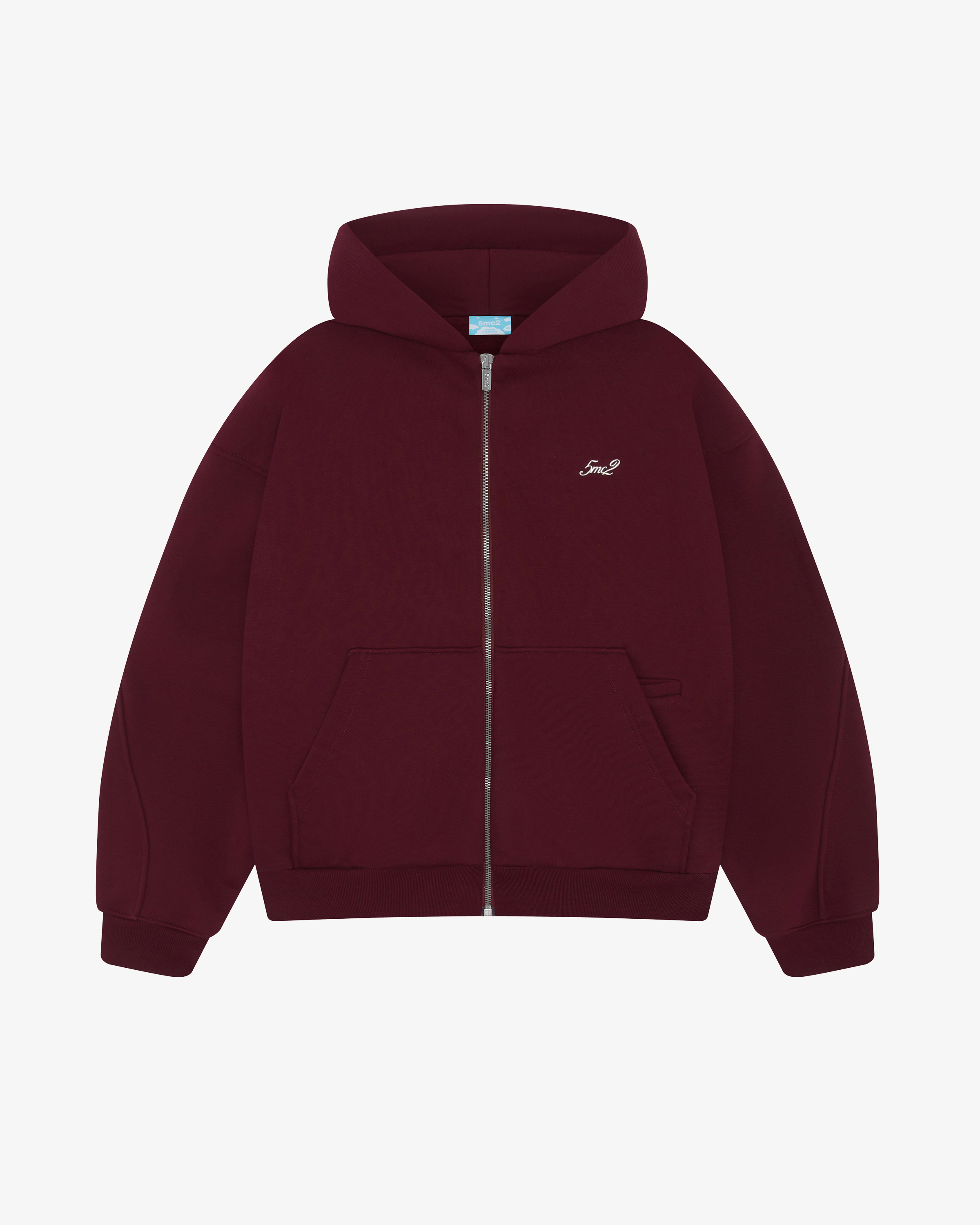 Bordeaux Zip Hoodie