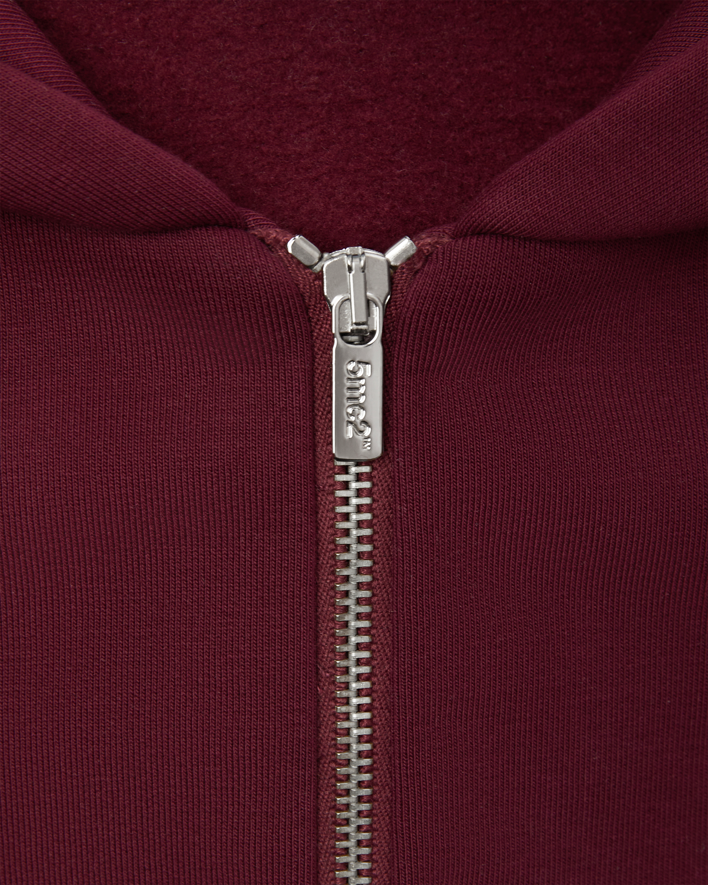 Bordeaux Zip Hoodie