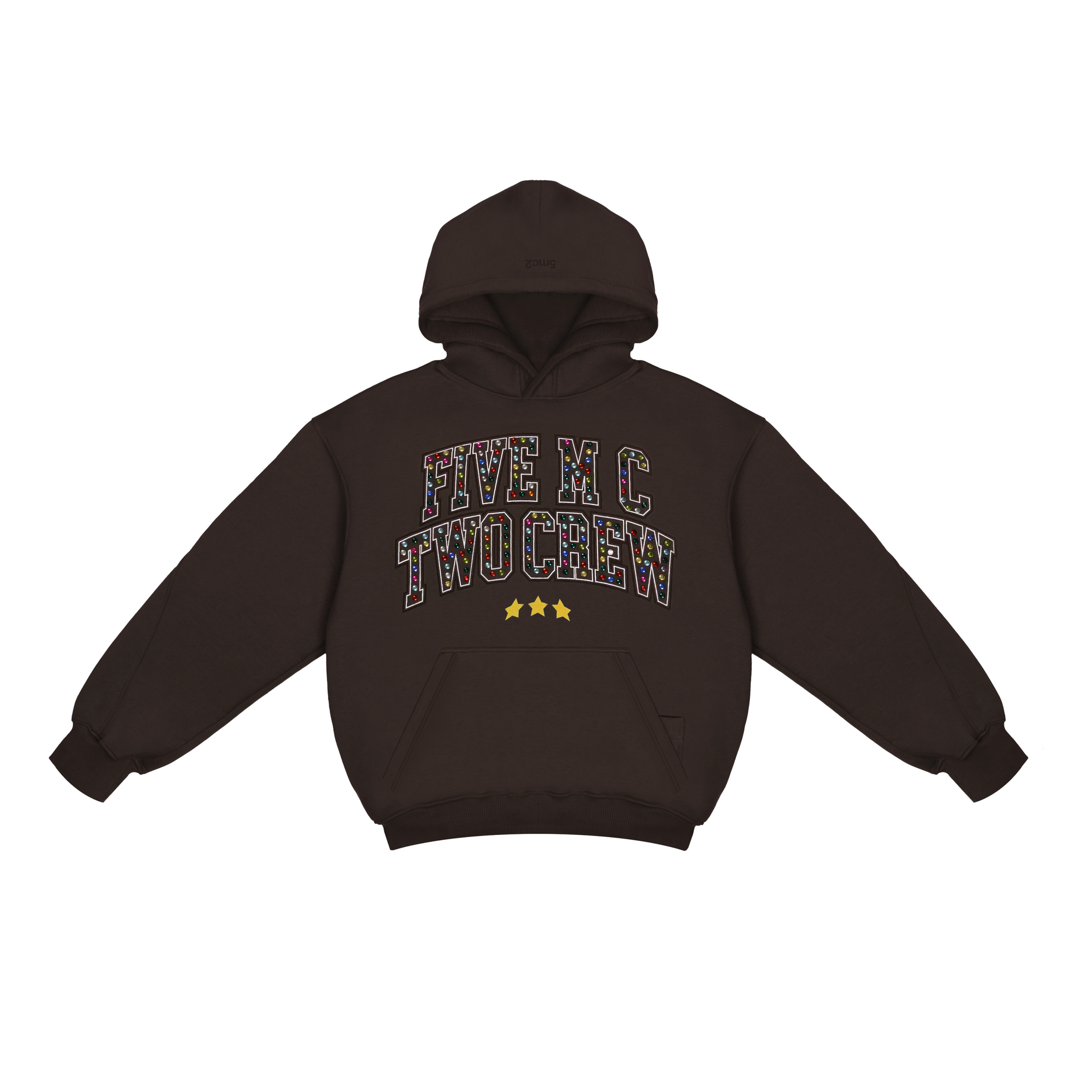 Mocha Brown Crew Hoodie - 5mc2™