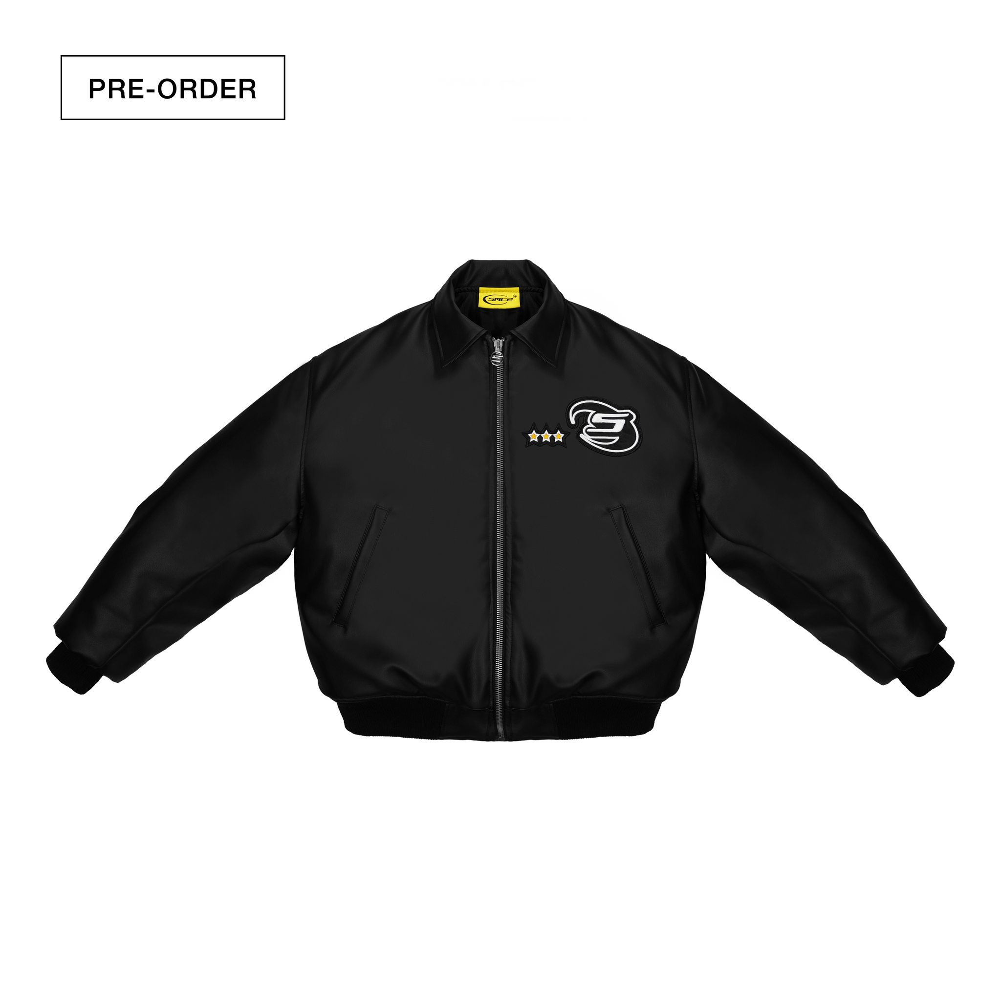 Pre-Order Carbon Black Aviator Jacket